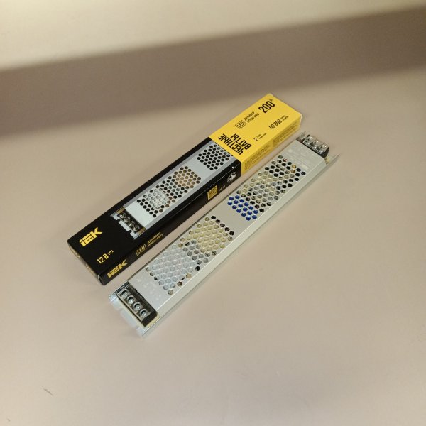LSP1-200-12-20-33-PRO Блок питания с клеммами для светодиодных лент LED ИПСН-PRO, 12В, 200Вт, IP20, ИЭК фото покупателя 1