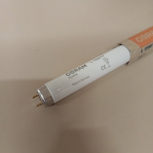4050300003214 Лампа люминесцентная T8 Osram L FLUORA мощностью 15 Ватт с цоколем G13 для комнатных цветов и растений. фото покупателя 3