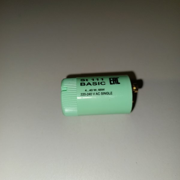 4008321364876 Стартер ST-111 компании OSRAM для люминесцентных ламп мощностью 4-65 Ватта (упаковка 25 шт) фото покупателя 6