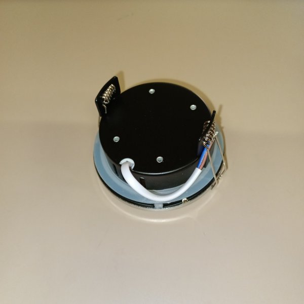 SQ0359-0111 Светильник встраиваемый потолочный СВ 01-09 ТДМ, под лампу LED максимальной мощности 13 Ватт с цоколем GX53, для помещений с повышенной влажностью, цвет хром фото покупателя 2