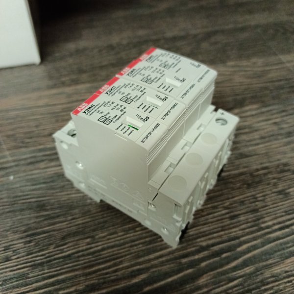 2CTB815710R5800 Устройство защиты от импульсных перенапряжений c нейтралью АББ серии OVR H T1-T2 3N 12.5-275s P QS фото покупателя 4