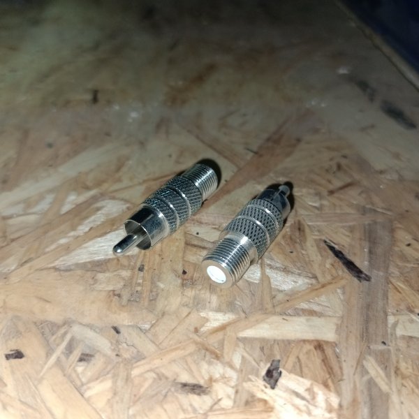 R 108 Переход RCA-штекер — F-розетка Lans фото покупателя 1