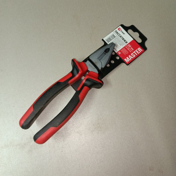 pas-200-mas Шарнирно-губцевый инструмент пассатижи длиной 200 мм, ЭКФ серии Мастер фото покупателя 1