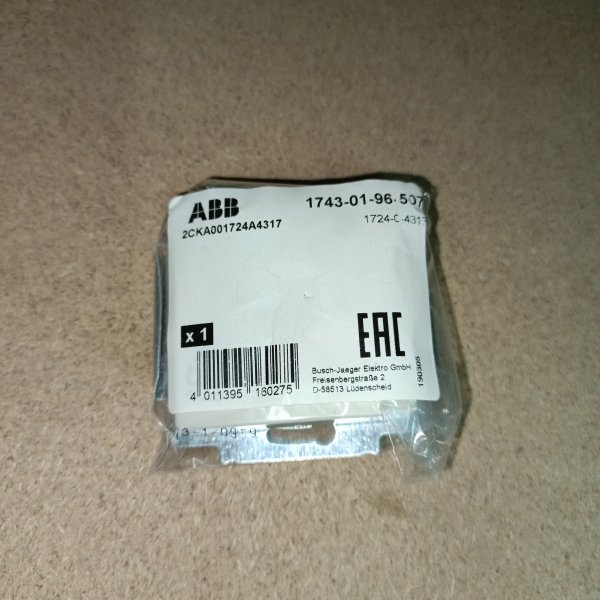 2CKA001724A4317 Телевизионная розетка ABB серии Basic 55 цвета белый шале (белый, с легким оттенком серого) фото покупателя 2