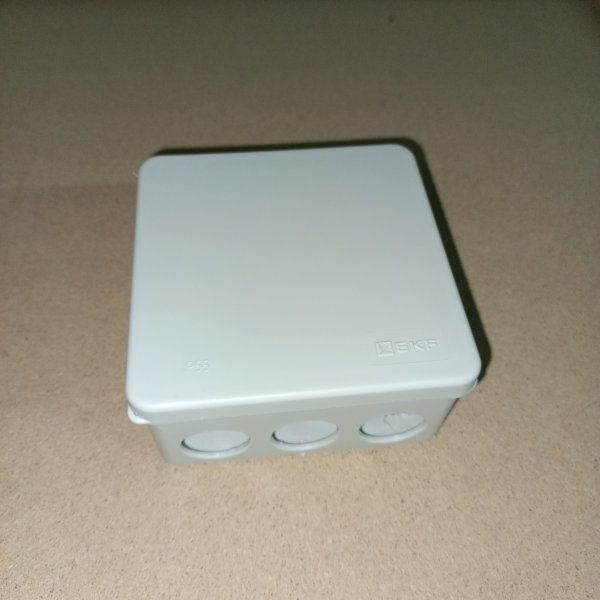 plc-kmr-030-014 Пластиковая электрическая коробка распаячная прямого монтажа под крепление монтажным пистолетом фото покупателя 3