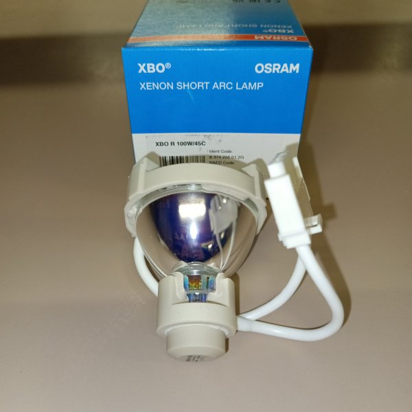 4050300367767 Ксеноновая лампа с отражателем и короткой световой дугой OSRAM XBO R 100W/45C W.CABLE фото покупателя 2