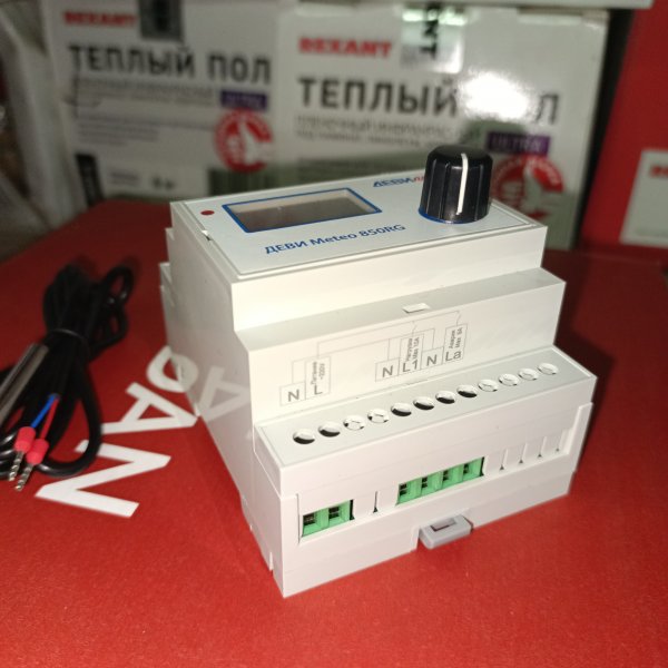140F1085R Программируемая метеостанция для управления кабельными системами снеготаяния, для установки на профиль DIN фото покупателя 3