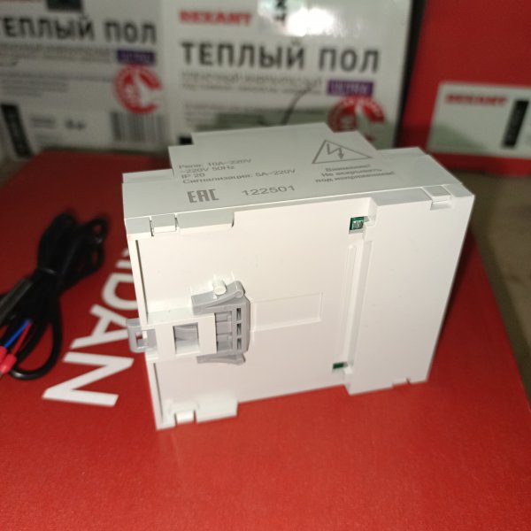 140F1085R Программируемая метеостанция для управления кабельными системами снеготаяния, для установки на профиль DIN фото покупателя 4