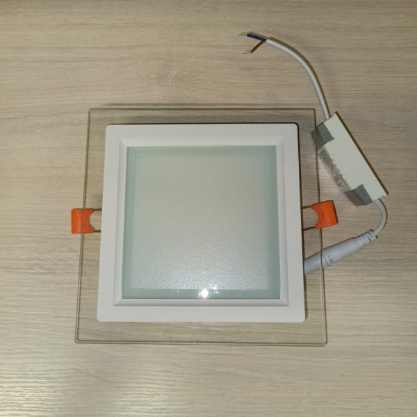 27854 Встраиваемый светодиодный светильник LED Даунлайт Feron AL2111 12W 4000k 960lm 160х160х35mm фото покупателя 1
