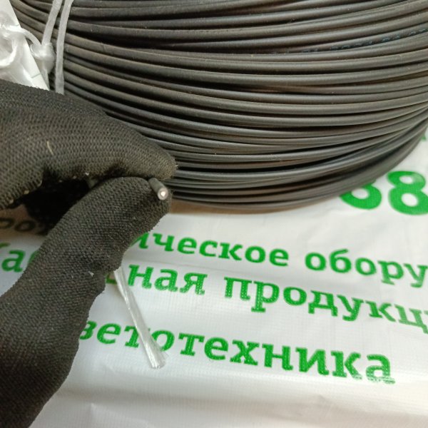 KKZ40-00010434 Электрический провод ПуВ нг А LS с 1-ой медной жилой 1,5 мм2 ож (одножильный) в черной негорючей ПВХ изоляции фото покупателя 2