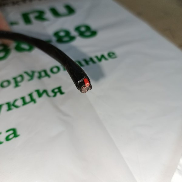 01-4215 Комбинированный кабель с питанием для систем видеонаблюдения (камер) с коаксиальным кабелем и двумя жилами сечением 0,5 мм2, для внешней прокладки, бухта 200 метров фото покупателя 3