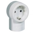 Розетка Legrand с заземлением 16А с кронштейном крепления к стене изображение 1
