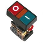 Кнопка Generica РPBB-30N I-O d30мм неон/240В 1НО+1НЗ изображение 1