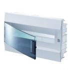 Шкаф в нишу ABB Mistral41 18М зеленая дверь без клеммного блока 41A18X12 изображение 1