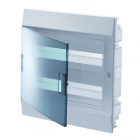 Шкаф в нишу ABB Mistral41 24М (2x12) зеленая дверь без клеммного блока 41A12X22 изображение 1