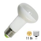 Лампа светодиодная Feron R63 LB-463 11W 2700K 230V E27 теплый свет изображение 1