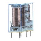Миниатюрное реле Finder 1CO 10A шаг 5мм AgNi 24В DC изображение 1