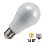 Лампа светодиодная Feron LB-94 A60 15W 2700K 230V E27 теплый свет изображение 1