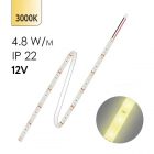 Светодиодная лента Feron LS603 60SMD(3528) 4.8W/m 12V IP20 5000х8х0.22mm теплый белый изображение 1