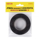 Изолента двусторонняя Proconnect х/б 80гр. черная изображение 1