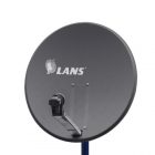 Антенна Lans перфорированная офсетная-65 с азимутальной фиксированной подвеской темная изображение 1