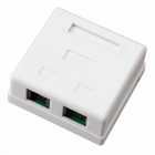 Комбинированная розетка Rexant RJ-11+RJ-45 (телефон + компьютер) изображение 1