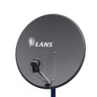 Антенна Lans перфорированная офсетная-120 с азимутальной фиксированной подвеской темная изображение 1