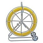 Протяжка кабельная стеклопруток FGP Fortisflex d11mm L150m на стальном барабане-тележке FGP-11/150MK изображение 1