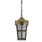 Светильник садово-парковый Замок Feron PL106 E27 150х150х740мм черное золото на цепочке изображение 1