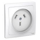 Розетка силовая скрытой установки SE Blanca 2Р+N 32А 250В белая изображение 1