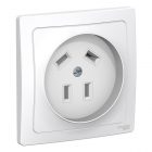 Розетка силовая скрытой установки SE Blanca 3Р+N 32А 400В белая изображение 1