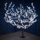 Светодиодное дерево Сакура, 864LED 110W 24V L1.5m крона 1.8m белый IP54 трансформатор в комплекте изображение 1