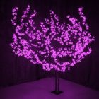 Светодиодное дерево Сакура, 864LED 110W 24V L1.5x1.8m фиолетовый IP54 трансформатор в комплекте изображение 1