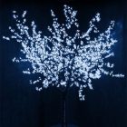 Светодиодное дерево Сакура, 1728LED 210W 24V L2.4m крона 2m синий IP65 трансформатор в комплекте изображение 1