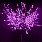 Светодиодное Дерево Сакура, 1728LED 210W 24V L2.4x2m фиолетовый IP65 трансформатор в комплекте изображение 1
