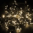 Гирлянда модульная Дюраплей LED 20м 200LED теплый, белый каучук, каждый 5-й диод мерцающий/Flashing изображение 1