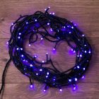 Гирлянда Твинкл Лайт Neon-Night 10 м, черный ПВХ, 100 LED, 230V IP65 цвет фиолетовый изображение 1