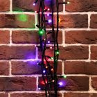 Гирлянда Твинкл Лайт Neon-Night 20м, черный каучук, 240LED, 230V IP67 цвет мультиколор изображение 1