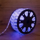 Светодиодный дюралайт 3W синий 24 LED/1,6Вт/м, свечение с динамикой, D13мм, бухта 100м изображение 1
