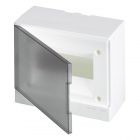 Щиток настенный ABB Basic E 8М серая прозрачная дверь (с клеммами) BEW402208 изображение 1