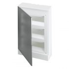 Шкаф настенный ABB Basic E 36М (3x12) серая прозрачная дверь (с клеммами) BEW402236 изображение 1