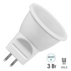 Лампа светодиодная Feron LB-271 MR11 3W 4000K 230V G5.3 нейтральный белый свет изображение 1