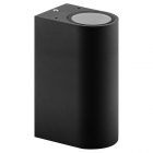 Светильник садово-парковый Техно Feron DH015 230V 2xGU10 81x150x92mm черный без лампы изображение 1