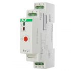 Реле времени Евроавтоматика RV-01 1-12с; 10-120с; 100-1200с, 16А, 1NO/NC, вход управления изображение 1