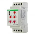 Реле времени многофункциональное Евроавтоматика PCU-520 0.1с-24дн. 2Х8А 2NO/NC изображение 1