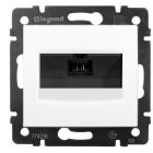 Информационная розетка Legrand Valena RJ45 категория 5e UTP 1 выход на винтах белый изображение 1