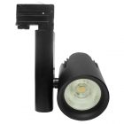 Трековый трехфазный светодиодный светильник Foton FL-LED LUXSPOT-S 45W 3000K 230V 4500Lm черный изображение 1