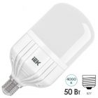 Лампа светодиодная ИЭК HP 50W 4000K 230V E27 282x138mm 526516 изображение 1