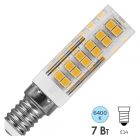 Лампа светодиодная Feron T16 LB-433 7W 6400K 230V E14 холодный свет d16x65mm изображение 1