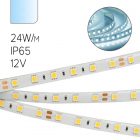 Светодиодная лента Foton FL-Strip 2835-SW120-CW 24W/m 6500K 12V 2500lm/m IP65 холодный белый 10x5m изображение 1